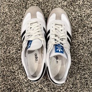 Adidas Men’s White Sambas Size 9.5
